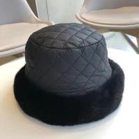 ราคา หมวกปานามาผ้ากำมะหยี่หนาสำหรับผู้หญิงขนปุยหมวกชาวประมงฤดูหนาวหมวกแก๊ปผ้าฝ้ายกันหนาว Topi Bucket อบอุ่น (20269585436)