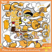 ราคา Youer 50ชิ้น เซ็ตการ์ตูน Anime Gudetama Graffiti สติ๊กเกอร์โทรศัพท์กันน้ำ (20626121874)