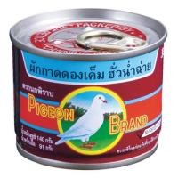 ราคา ส่งฟรีทั้งร้าน นกพิราบ ผักกาดดองฮั่วน่ำฉ่ายฝาดึง 140 ก (16516202653)