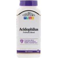ราคา Exp2025 21st Century Acidophilus Probiotic Blend 150 Capsules โพรไบโอติกส์ (13244128634)