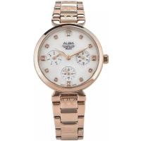 ราคา นาฬิกาข้อมือผู้หญิง ALBA Chronograph รุ่น AP6536X1 สีทองเงิน AP6530X1 โรสโกลด์ ขนาดตัวเรือน 33 มม หน้าปัด ตัวเรือน สาย Stainless steel (20854605371)