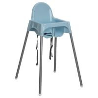 ราคา IKEA ANTILOP เก้าอี้สูงไม่รวมถาดวางอาหาร เก้าอี้กินข้าวเด็ก ขาว ชมพู ฟ้า (19859114260)