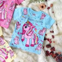 ราคา เสื้อยืดเด็กหญิง Princess Unicorn MP660157 4 8 และ 10 14 สำหรับเด็ก4 6ขวบและ6 12ขวบ สินค้าพร้อมส่ง (17774828907)