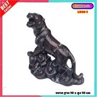 ราคา L044 1 เสือโคร่งทอง พยัคฆ์ทอง งานหล่อเรซิ่น Tiger ฮวงจุ้ย รูปปั้นเสือนำโชค (21014787487)