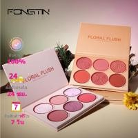 ราคา MAFFICK BLUSH PALETTE บลัชออนพาเลท 6 สี บลัชออน สีธรรมชาติ โทนสีชมพู โทนส้ม เนื้อแมท ประกายมุก ไฮไลท์ คอนทัวร์ เมคอัพพาเลท (20800782692)