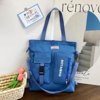 ราคา ส่งจากไทย พร้อมส่ง กระเป๋าสะพายข้าง กระเป๋าผ้าแคนวาสสไตล์ใหม่ ใบใหญ่ ผ้าหนา ถอดสายได้ (19825261566)