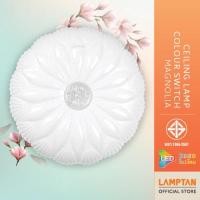 ราคา LAMPTAN โคมไฟเพดาน LED Ceiling Lamp Colour Switch รุ่น Magnolia 36w 3แสงใน1โคม เปลี่ยนแสงด้วยสวิทช์ไฟ (20759423282)