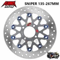ราคา จานดิส KD 267MM จานดิสเบรค จานหน้า สำหรับ Exciter150 Spark135 จานแต่ง จานสร้าง จานดิสแต่ง (17300786479)