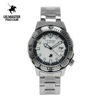 ราคา US Master Polo Club นาฬิกาข้อมือผู้ชาย สายสแตนเลส รุ่น USM 230601 (20918414063)