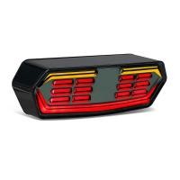 ราคา Motorcycle Brake Tail Light with Turn Signal Lights for Grom MSX125 CB650F CB650R CBR650F CTX700N Smoked Lens (20795236982)