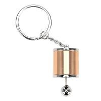 ราคา 1 ชิ้นเกียร์เปลี่ยนลูกบิดเกียร์พวงกุญแจพวงกุญแจรถพวงกุญแจอุปกรณ์ตกแต่งรถยนต์ของขวัญเล็กๆ (2550848071)