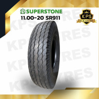 ราคา 11 00 20 16PR ยี่ห้อ SUPERSTONE รุ่น 911 ยางรถบรรทุกผ้าใบ (11040775331)