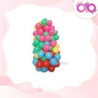 ราคา Double B Toys บอลปลอดสาร ลูกบอลปลอดสารพิษ ลูกบอลพลาสติก 50 ลูก 100 ลูก Non toxic Plastic ball ลูกบอล บอลพลาสติกหลากสีเนื้อหนาอย่างดี มี มอก ลูกบอลบ้านบอล (3726362289)