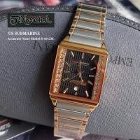 ราคา us submarine รุ่น S 1012M นาฬิกาข้อมือ นาฬิกาผู้หญิง นาฬิกาสายเหล็ก ระบบควอทซ์ แสดงวันที่ กันน้ำ 100 พร้อมกล่อง ลาย2กษัต ร้านขายนาฬิกาTN WATCH1281 (3444468863)
