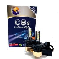 ราคา NEW เเพค 2ชิ้น ไฟหน้าLED รุ่น C8S รถยนต์มอเตอร์ไซค์ DC9V 32V 40W 12000LM ไฟตัดหมอกรถยนต์LED แสงสีขาว (3874250126)