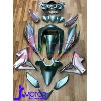 ราคา 15ชิ้น ชุดสี HONDA WAVE 110i NEW รุ่น ปี 2012 2018 แฟริ่ง ใหม่ พลาสติก ABS สีเขียวลิ มิเต็ด บรอนด์ ด้าน (16761921655)