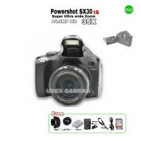 ราคา Canon PowerShot SX30 กล้องซูมไกล Camera 35X Super zoom 24 840mm 2 7 LCD Selfie กล้องเดียวเที่ยวทั่วโลก USEDมือสองคุณภาพประกันสูง (19710277300)