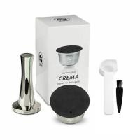 ราคา i Cafilas HR 104 แคปซูลกาแฟแบบใช้ซ้ำได้ Pod Coffee Fillable Nescafe Stainless Steel Crema Maker Cups For Nescafe Dolce Gusto Lumio Machine EDG LUMIO DG325EDG305 Mini MeEDGedg 636Stellia (4731600710)