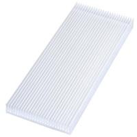 ราคา Aluminum Heat Sink Heatsink For High Power LED Amplifier Transistor 100x41x8mm (19843430002)