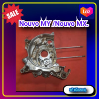 ราคา แคร้งเครื่องข้างขวา นูโว115 Yamaha Nouvo 115 Nouvo MX ของแท้ มือสอง (16100580832)