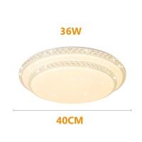 ราคา โคมไฟเพดาน led โคมไฟเพดานสวยๆ ไฟเพดานกลม LED 40 50 ซม 36W 48w (19836853768)