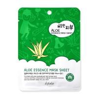 ราคา ESFOLIO เอสโฟลิโอ แผ่นมาส์กหน้า สูตรสารสกัดจากโสมและว่านหางจระเข้ Pure Skin Aloe Vera Essence Mask Sheet 1 pc x 25 ml (20865074434)