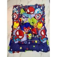 ราคา ที่นอนอนุบาล ผ้าห่ม ที่นอนเด็ก อนุบาล ผ้าห่ม ที่นอนรุ่นหนาใย2ชั้นหนา2 3นิ้วแบบพกพาไปโรงเรียน (18245808352)