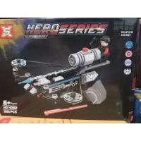 ราคา เลโก้ปืนฮีโร่ lego block hero avenger 181 272pcs ยิงอาวุธได้ เลือกแบบได้ Ironman hawkeyes captain America batman (20413839158)