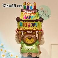 ราคา ส่งไว ลูกโป่งเค้กและของขวัญ ลูกโป่งหมี ลูกโป่งกล่องของขวัญ ลูกโป่งคัพเค้ก ฟอยล์เค้ก (18684155001)
