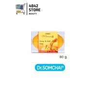 ราคา Dr Somchai Honey Gold Soap 80 g ดร สมชาย สบู่น้ำผึ้งและทองคำบริสุทธิ์ 80 g (11013629165)