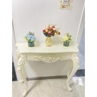 ราคา โต๊ะคอนโซล โต๊ะหลุยส์ โต๊ะวินเทจ consol table โต๊ะชิดผนัง (20047609362)