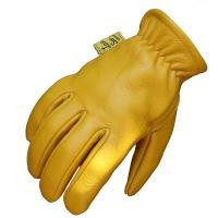 ราคา ถุงมือหนังวัวสำหรับตั้งแคมป์กลางแจ้งเสื้อย้อนยุคทนทานต่อการฉีกขาดหัวหนังชั้นแรกสำหรับขี่มอเตอร์ไซค์ Harley ผู้ขับขี่ใช้ได้สี่ฤดู (11338168642)