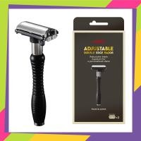 ราคา มีดโกน มีดโกนหนวด มีดโกนหนวดขนนก มีดโกนหนวดปรับระดับได้ feather adjustable double edge razor (3350444006)