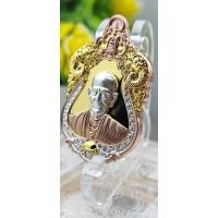 ราคา เหรียญสมเด็จพุฒาจารย์โตพรหมรังสี วัดกลางคลองข่อย จังหวัดราชบุรี รุ่นมงคลชินบัญชร เนื้อ3K พื้นทอง รายการที่9 เลข ๔ (20966825708)