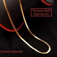 ราคา T B ทองคำขาวสร้อยคอ45 5ซม ผู้ชายและผู้หญิงตลอดกาลสแตนเลส (8067578700)