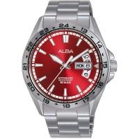 ราคา นาฬิกาข้อมือผู้ชาย ALBA Sportive Automatic รุ่น AL4475X สีน้ำเงิน AL4477X สี Maroon ขนาดตัวเรือน 42 มม ตัวเรือน สาย Stainless steel สีเงิน (21253969773)