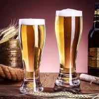 ราคา แก้วเบียร์ความจุขนาดใหญ่บ้านคริสตัลเบียร์ฝีมือบาร์แก้วไวน์สร้างสรรค์สุทธิสีแดงสไตล์เยอรมันระดับไฮเอนด์450ml (19828219720)