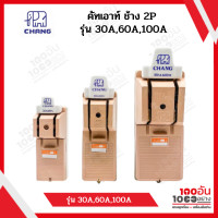 ราคา คัทเอาท์ ช้าง 2P 30A60A100A (13678073340)