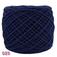 ราคา เชือกฟอก สีกรมท่า 025 เชือกฟอกสีล้วน ด้ายฝ้าย ถักหมวก ถักกระเป๋า ถักกระเป๋าใส่แกง 2มม (1777590855)