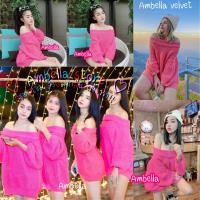 ราคา Ambella มินิเดรสปาดไหล่ งานตามหา มินิเดรสไหมพรมปาดไหล่ ใส่ขึ้นไหล่ได้ ปาดไหล่ได้ค่ะ น่ารักมาก หลายสี ชุดเดรสผญใส่ไปเที่ยว (12189997950)
