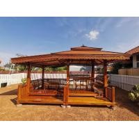 ราคา ศาลาไม้สักขนาดขนาดพื้น 2 4 เมตร (21014028580)