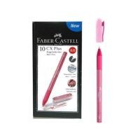 ราคา Faber Castell ปากกาลูกลื่น รุ่น CX Plus ขนาด 0 5mm จำนวน 10 ด้าม (20600416126)
