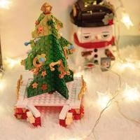 ราคา ตกแต่งต้นคริสต์มาสคริสต์มาส Yieryi หมวกคริสต์มาสไฟประดับคริสต์มาสสำหรับ Windows เครื่องประดับทรงบล็อกคริสต์มาสคริสต์มาสของขวัญคริสต์มาสตกแต่งสำหรับงานปาร์ตี้บ้าน (20861103121)