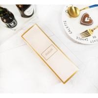 ราคา 10ใบ แพค กล่องใส่ขนม กล่องใส่คุ๊กกี้ กล่องใส่ชีสทาร์ทสับปะรด กล่องใส่พายสับปะรด ขนาด 7 21 5 5 cm (9767395436)