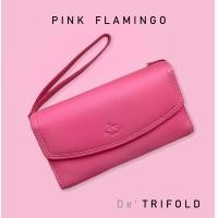 ราคา กระเป๋าสตางค์หนังวัวแท้ DeLonchi รุ่น De Trifold Collection by NAYA สามพับใส่บัตรได้เยอะ หนังนุ่ม มาพร้อมสายคล้องมือ (16424397579)