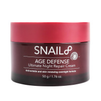 ราคา SNAIL8 Age Defense ultimate Night Repair cream 60g สเนลเอท เอจ ดีเฟนซ์ อัลทิเมท ไนท์ รีแพร์ ครีม 60กรัม (21185460189)
