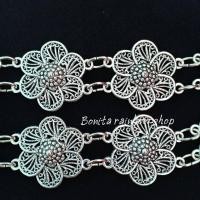 ราคา เข็มขัดชุดไทย เข็มขัดผ้าถุง เข็มขัดล้านนา เข็มขัดเส้นเล็ก สามารถปรับขนาดได้ เข็มขัดของเด็ก ใส่ได้ทั้งเด็กและผู้ใหญ่ ความยาวโดยประมาณ 39 40 นิ้ว (17288673903)