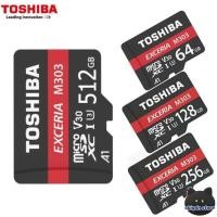 ราคา TOSHIBA ไมโครการ์ดหน่วยความจำ SD M303ของแท้จัดส่งฟรี64GB 128GB 256GB 512GB แฟลชการ์ด10 SD TF ความเร็วสูงระดับความเร็วสูงสำหรับสมาร์ทโฟนโต๊ะกล้อง (18850454549)