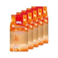 ราคา น้ำตาลอ้อยธรรมชาติ ตรา เคเอสแอล KSL NATURAL BROWN SUGAR น้ำหนักสุทธิ 1 กก แพ็ค 5 ถุง (17513963664)