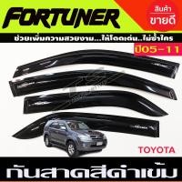 ราคา คิ้วกันสาด คิ้ว กันสาด ดำทึบ 4ชิ้น โตโยต้า ฟอร์จูนเนอร์ TOYOTA FORTUNER 2005 2006 2007 2008 2009 2010 2011 2012 2013 ใส่ร่วมกันได้ทุกรุ่น ชิ้นหน้ายาว 100 cm ชิ้นหลังยาว 85 กว้าง 12 cm (18461565112)